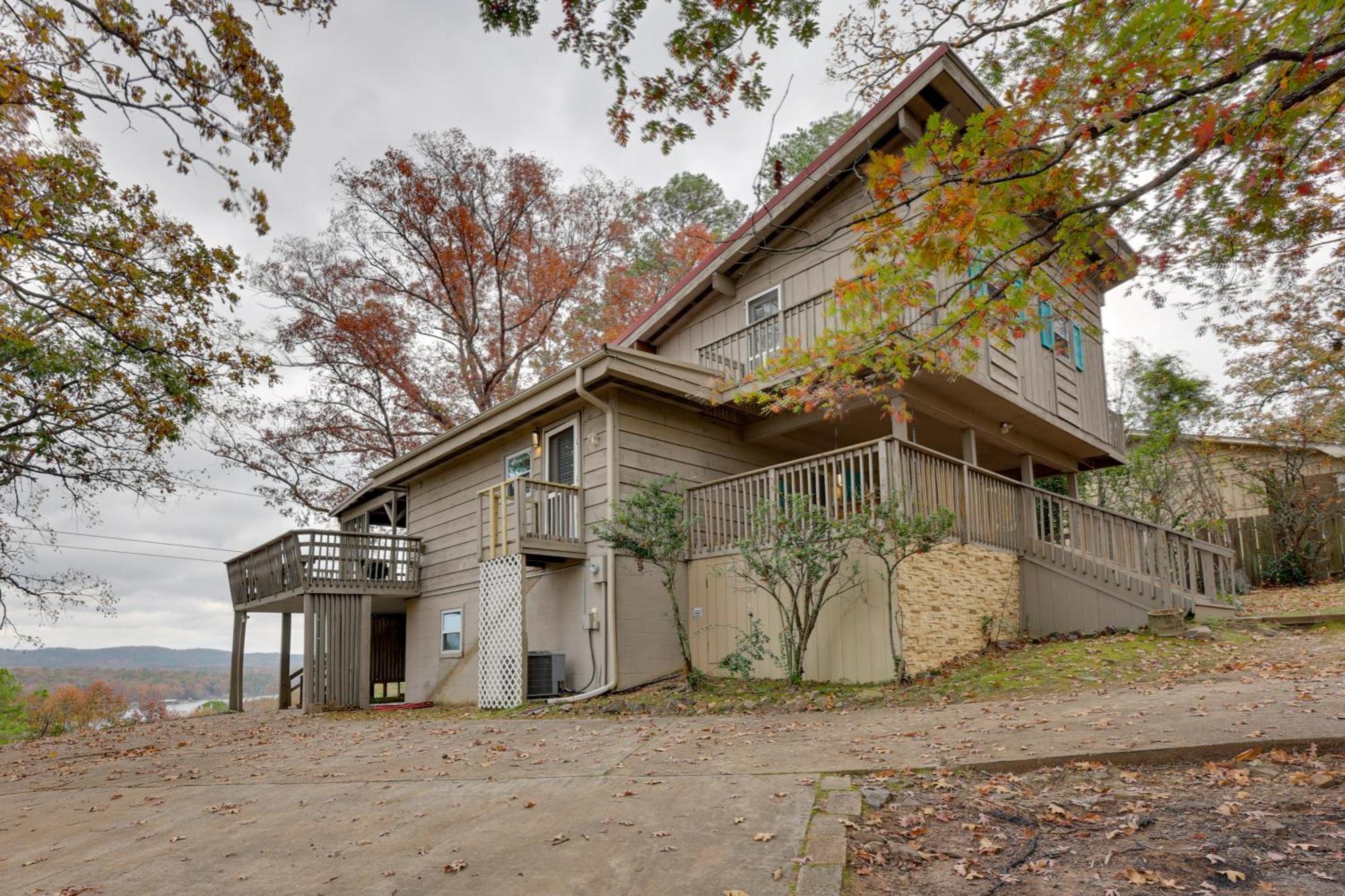Hot Springs Home With Views, Hot Tub And Golf Access Exterior foto